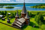 Успенский собор в Кеми: шедевр деревянного зодчества близко от отеля «Кемка»